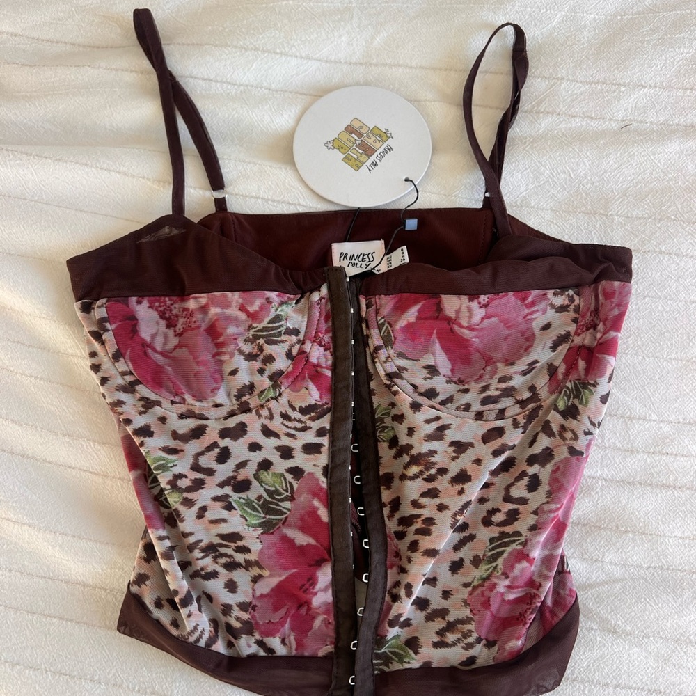 NWT Princess Polly Corset Top